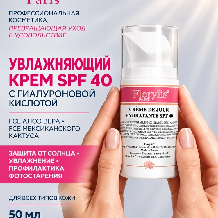 Увлажняющий крем SPF 40