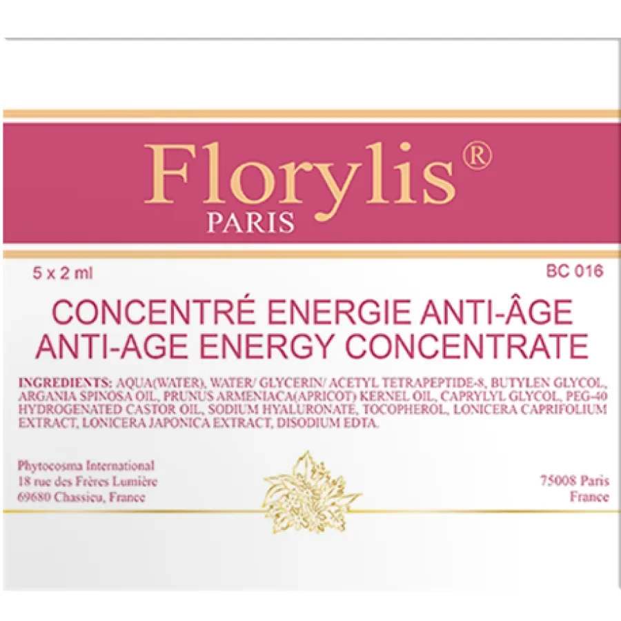 Сыворотка anti-age с ревитализирующим эффектом Florylis PRO, 5 ампул × 2 мл